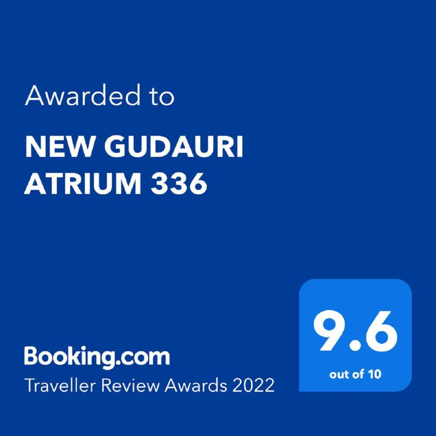 New Gudauri Atrium 336 Apartment Екстериор снимка